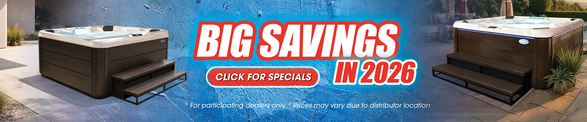 Calspas hot tub being used in a family setting - Johnston