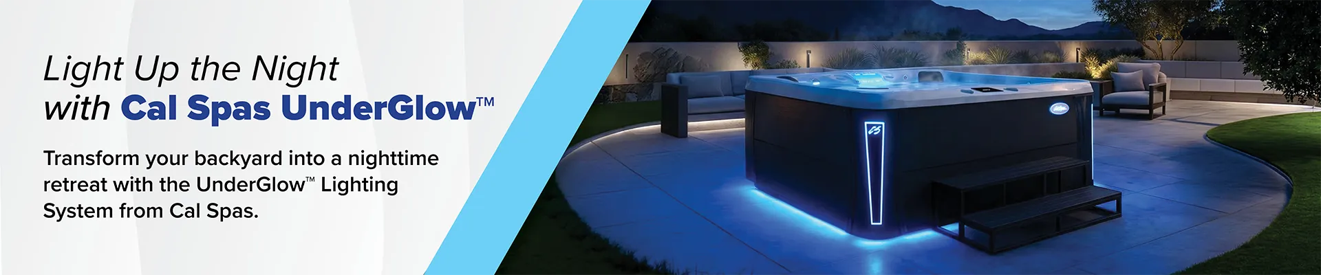 Calspas hot tub being used in a family setting - Johnston